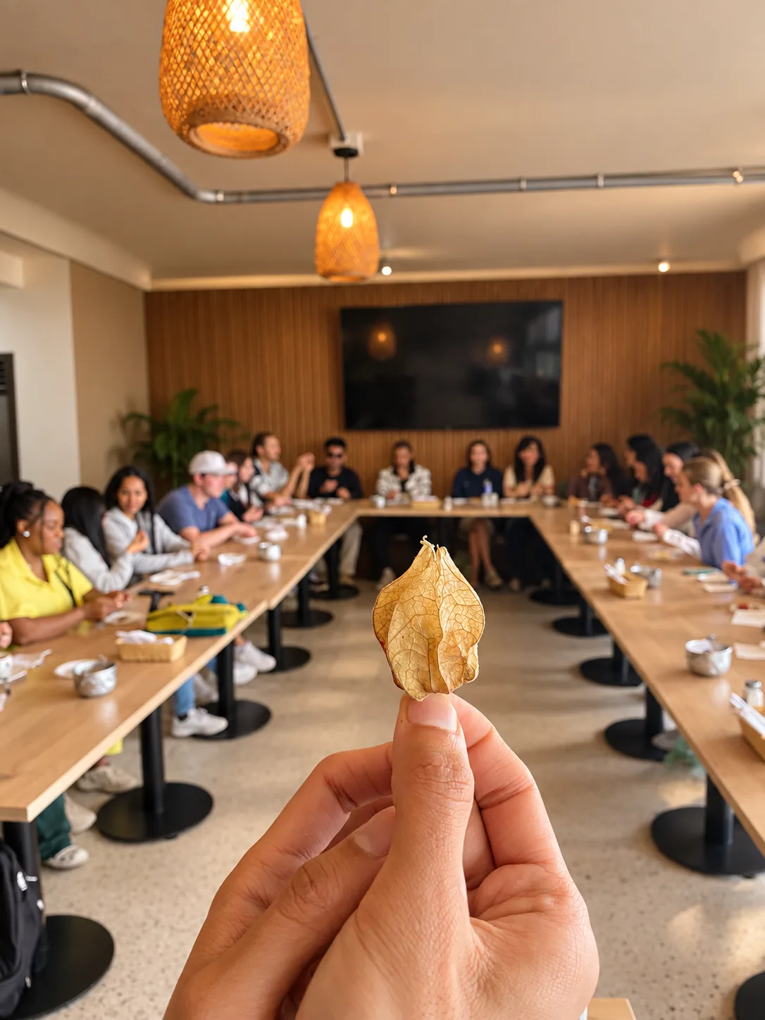 Private group fruit tasting in a special venue at Paloquemao Market